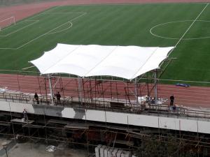 白沙膜结构体育看台